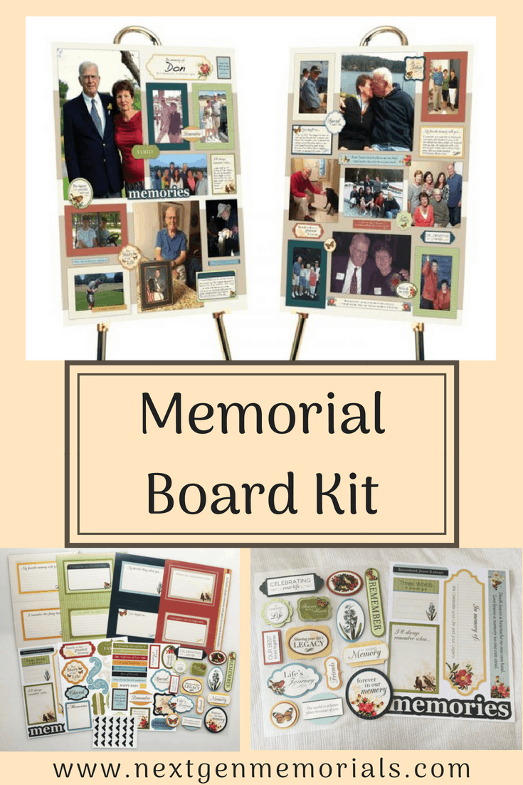 How To Make A Memorial Picture